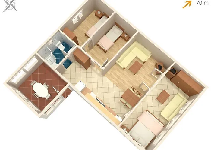 Apartments By The Sea Supetar, Brac - 7549 *